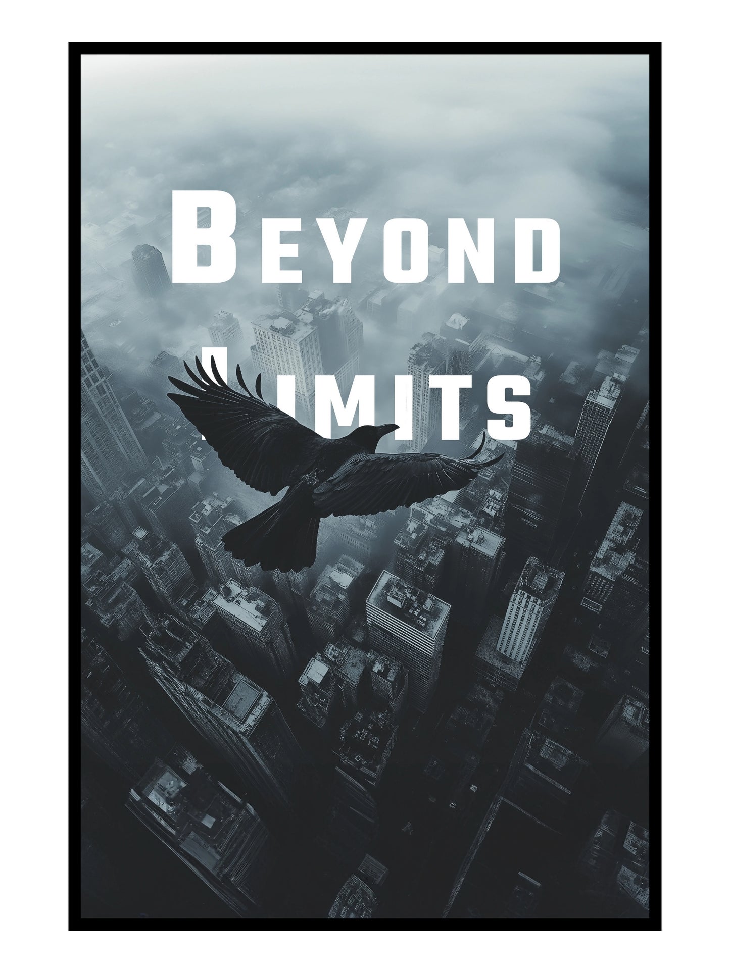 "Beyond Limits" Motivationsposter Lifestyle