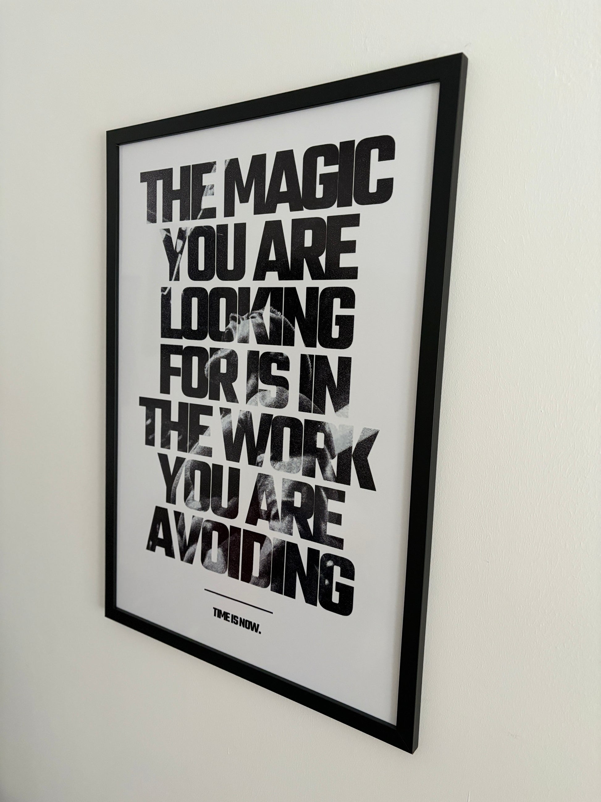 Motivationsposter "Time is now.", Motivationsbild Gym, Gym Motivation, Fitness Motivation, Gym motivation, business motivations, poster, wandposter