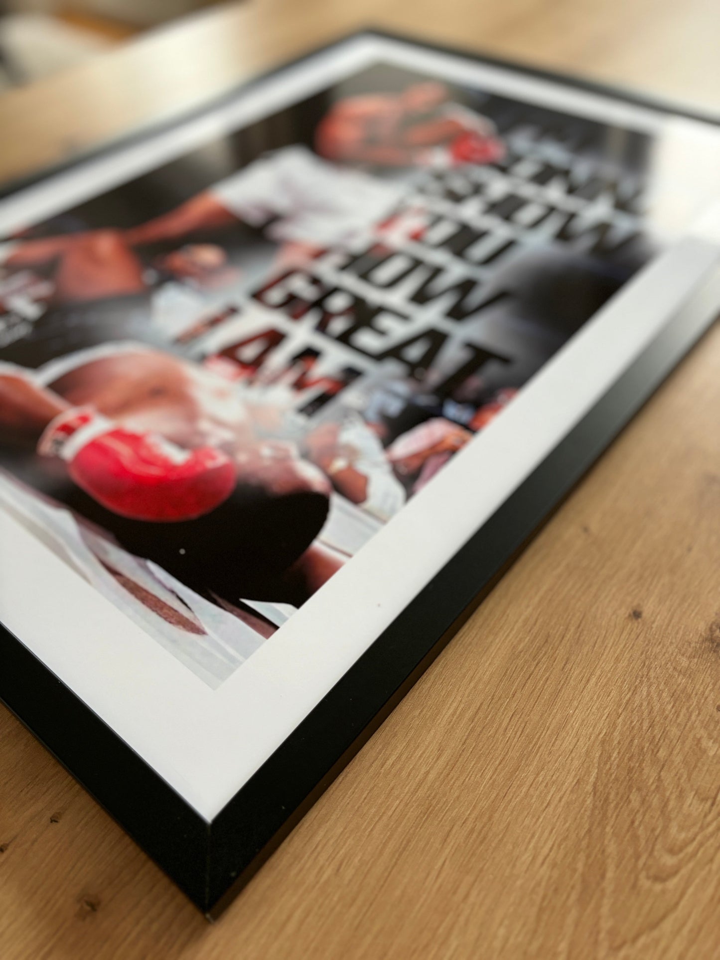 "Greatness" Motivationsposter Ali