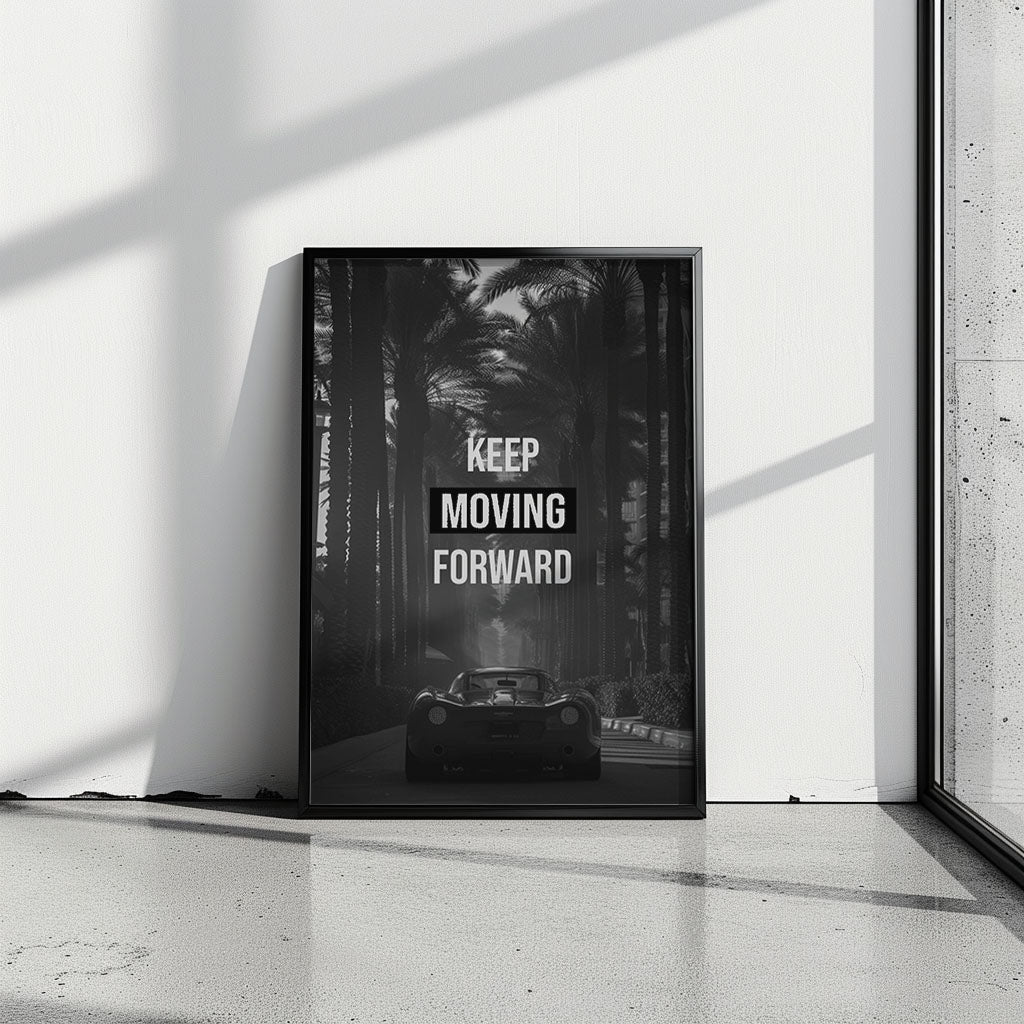 "Keep Moving Forward" Auto Motivation