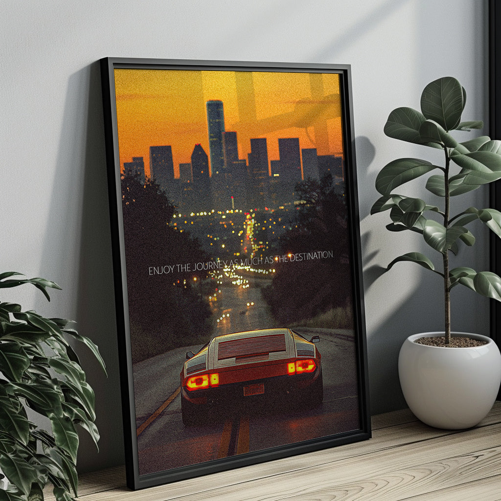 "Enjoy the Journey" Mindset Poster
