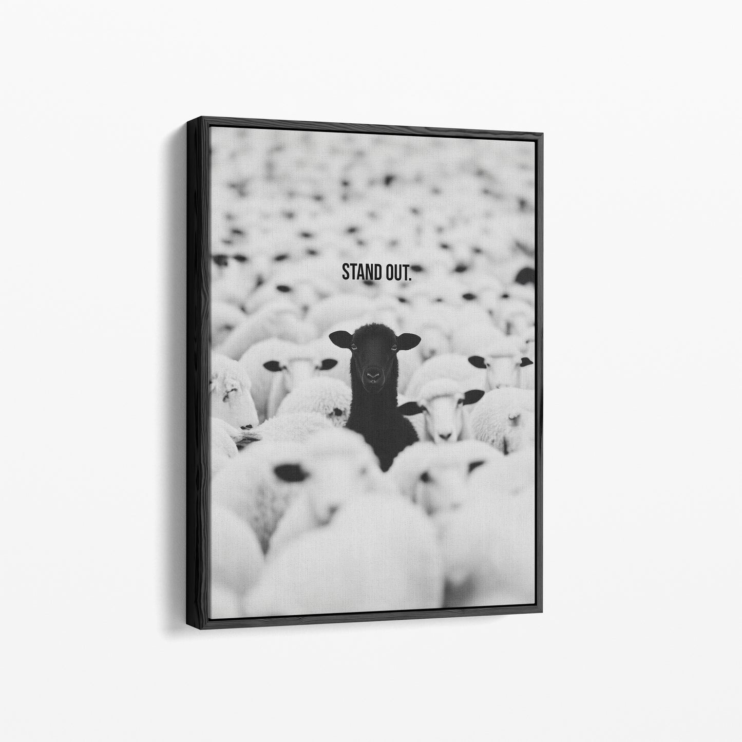 "Stand Out" Motivationsposter