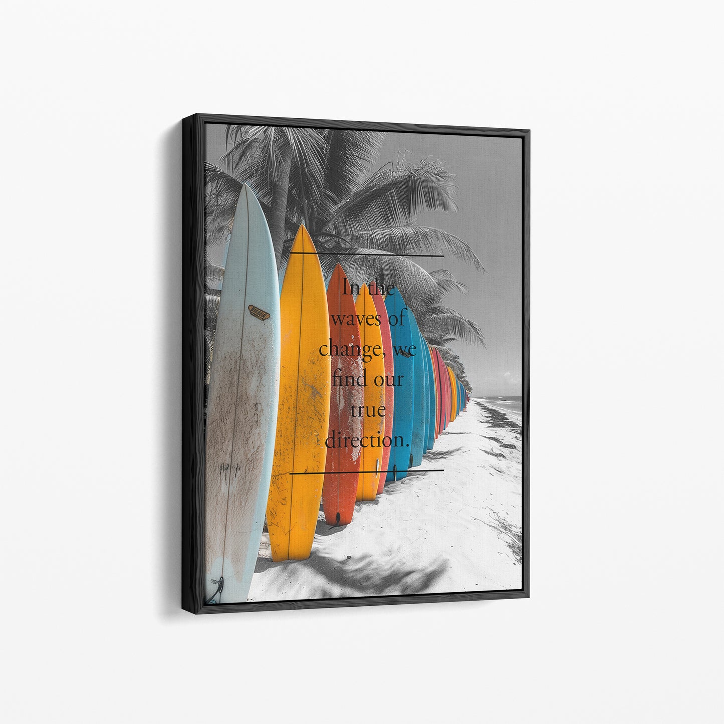"waves of change" Surfposter