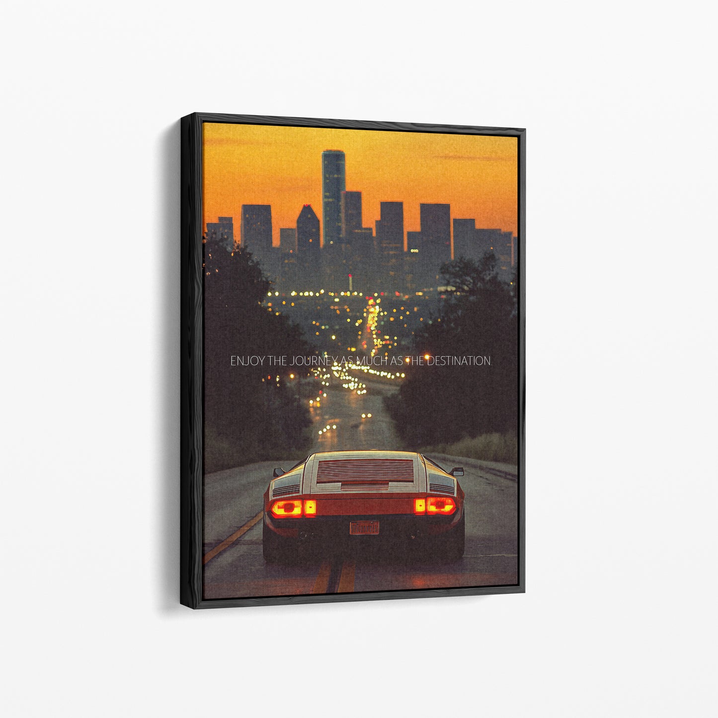 "Enjoy the Journey" Mindset Poster