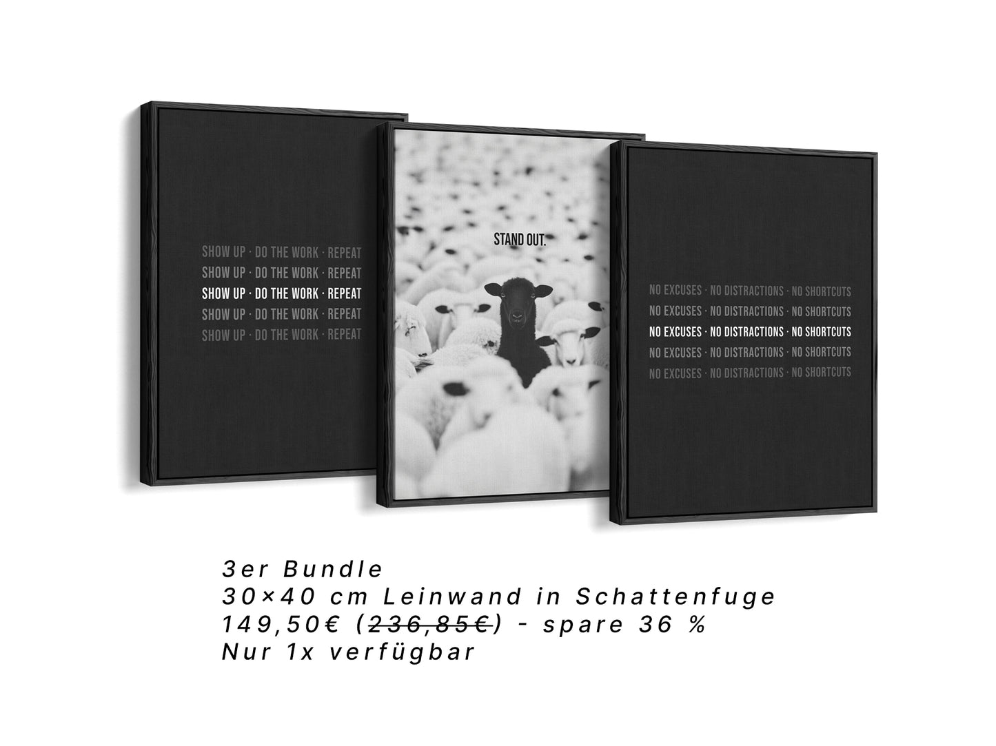 Second Chance – 3er Bundle (30x40)