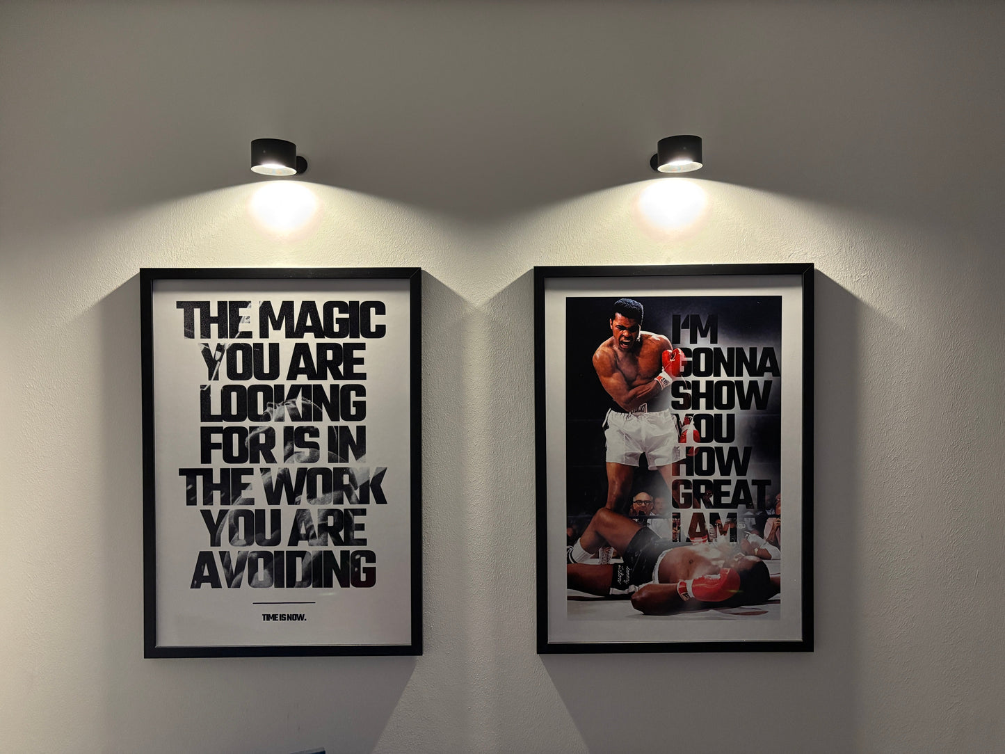"Greatness" Motivationsposter Ali