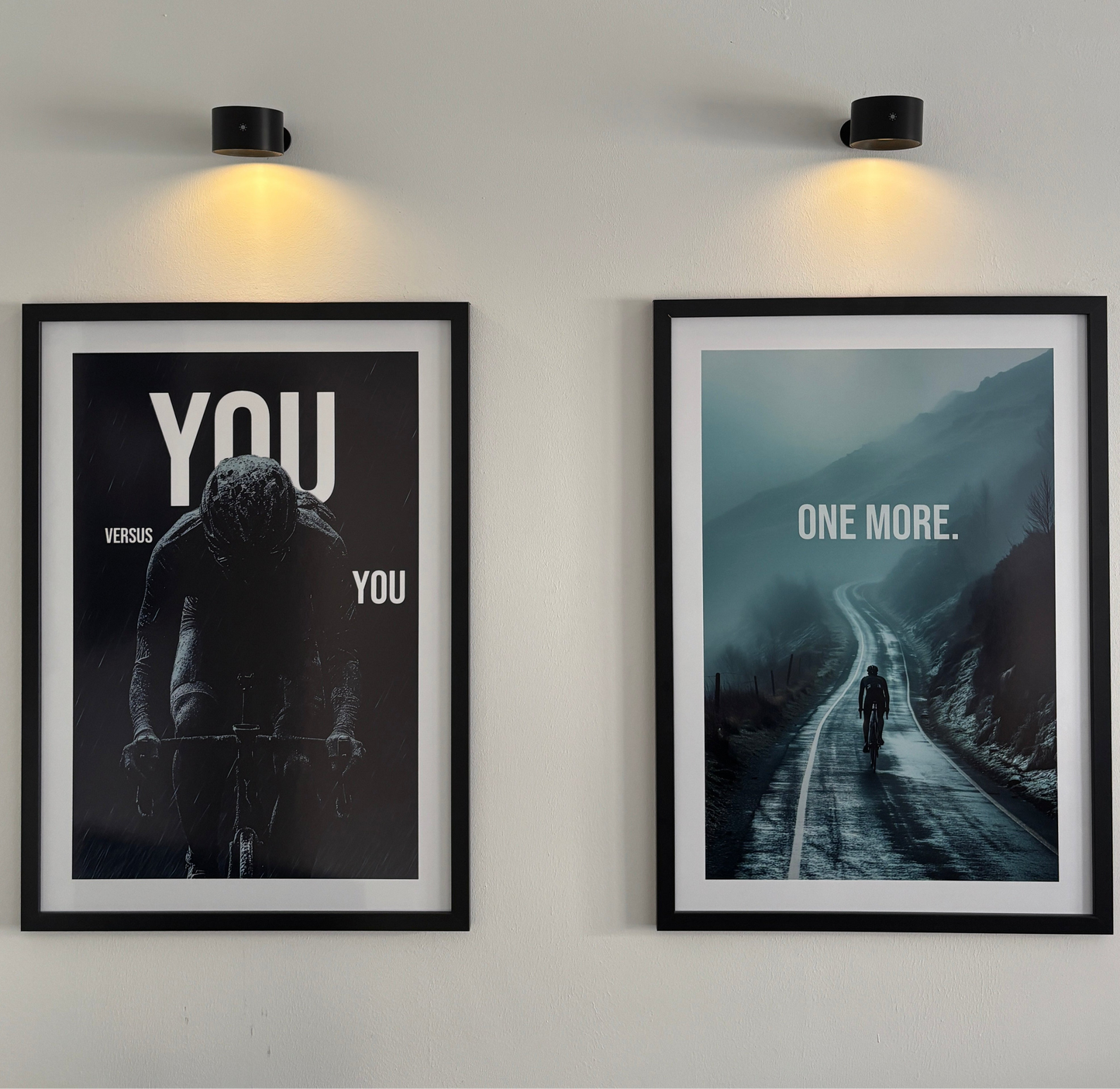 "One More" Rennrad Poster