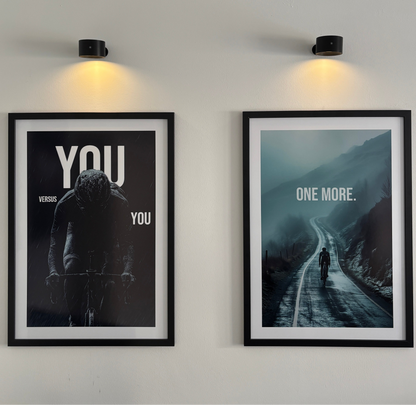 One More. – Rennrad Motivationsposter | canvArt studios