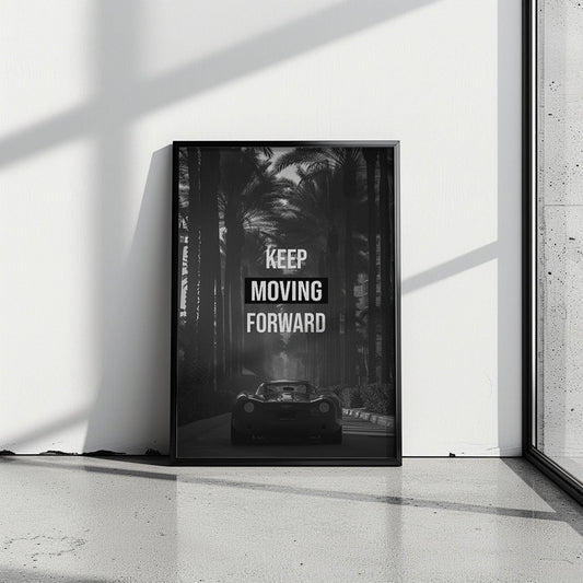 "Keep Moving Forward" Auto Motivation