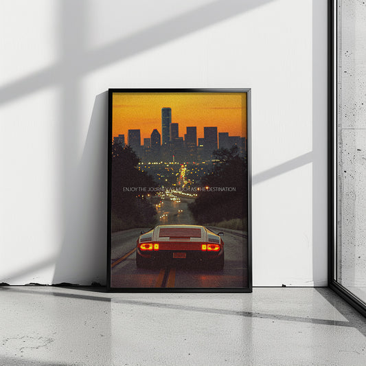 "Enjoy the Journey" Mindset Poster
