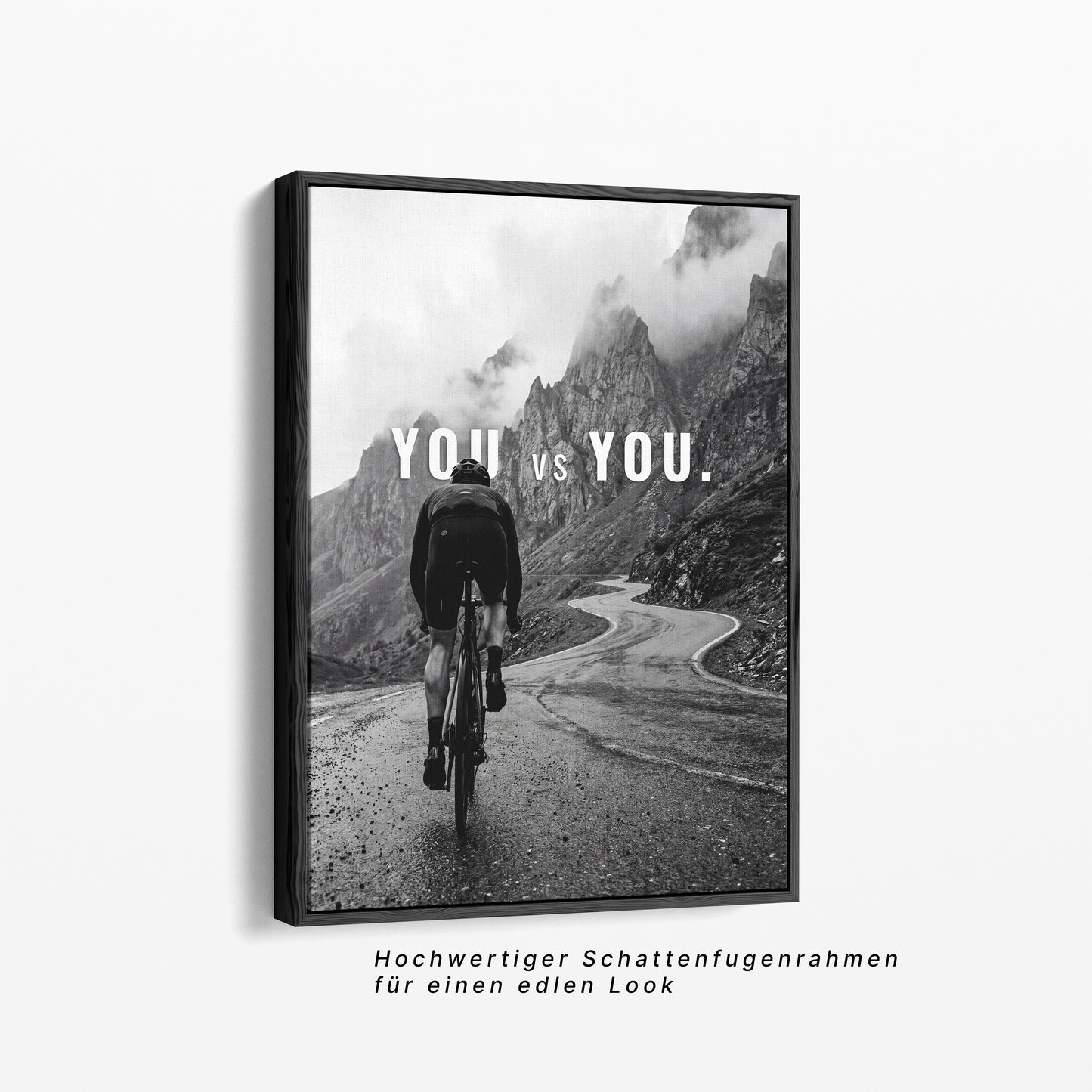 "You vs You“ II Motivationsposter Rennrad | Rennrad Motivation