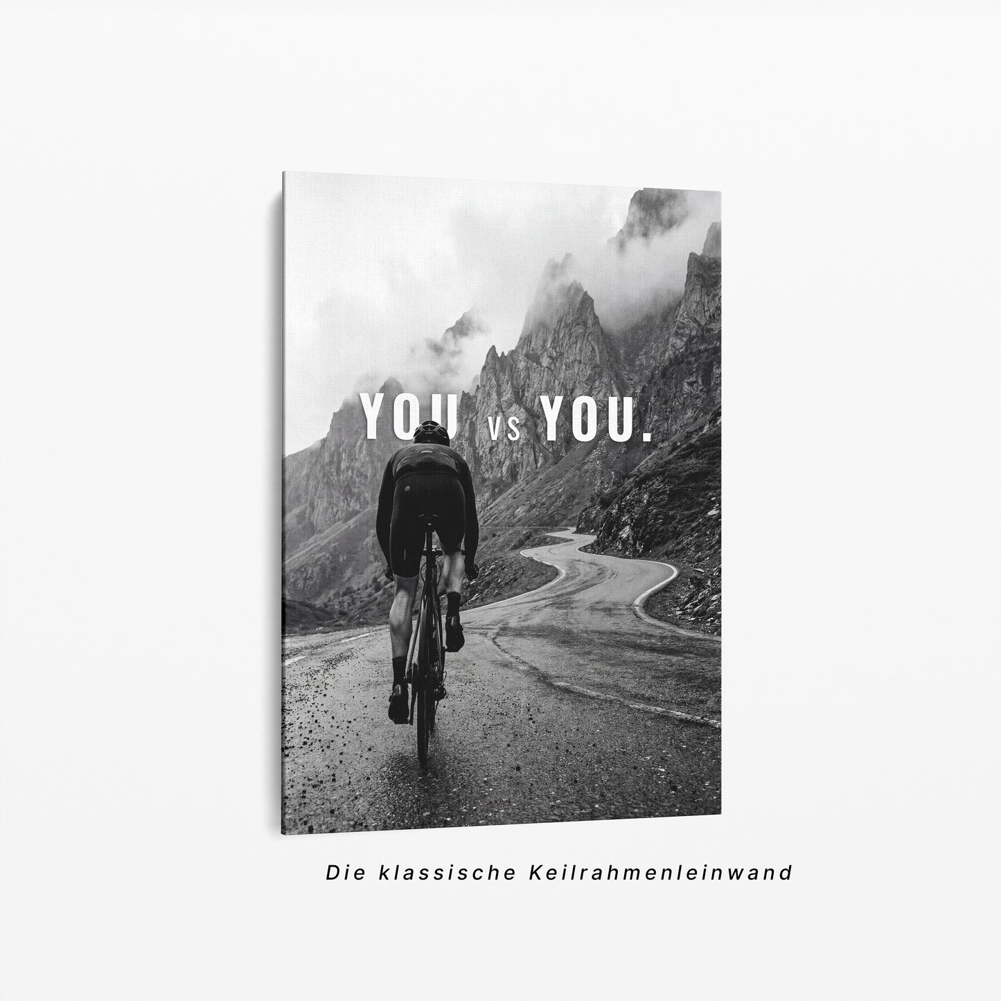 "You vs You“ II Motivationsposter Rennrad | Rennrad Motivation