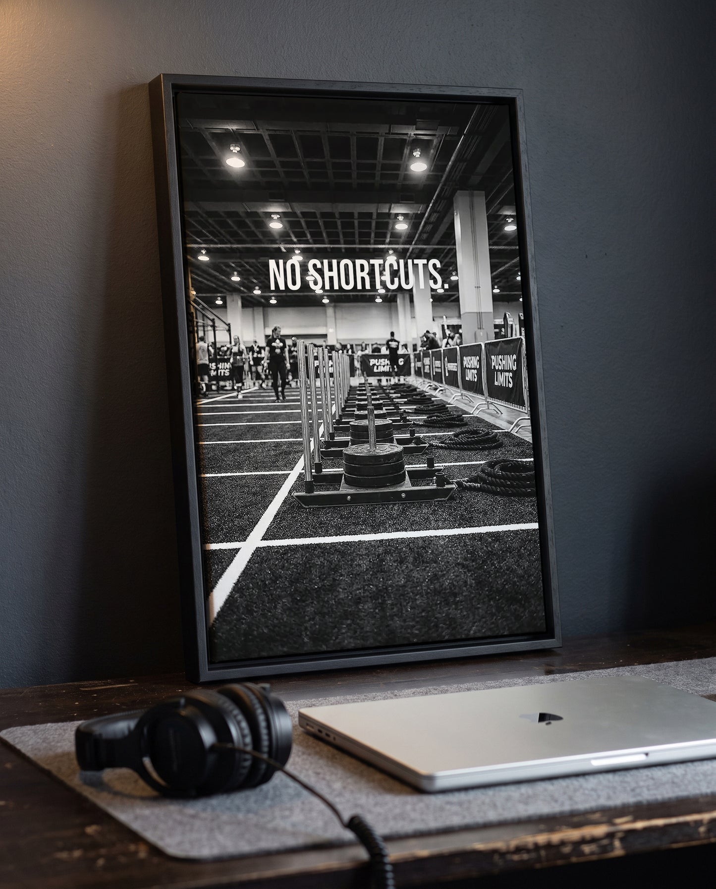 NO SHORTCUTS. – Motivationsposter für Athleten & Functional Fitness