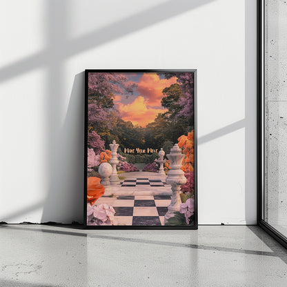 "Make Your Move" Motivationsposter Strategie
