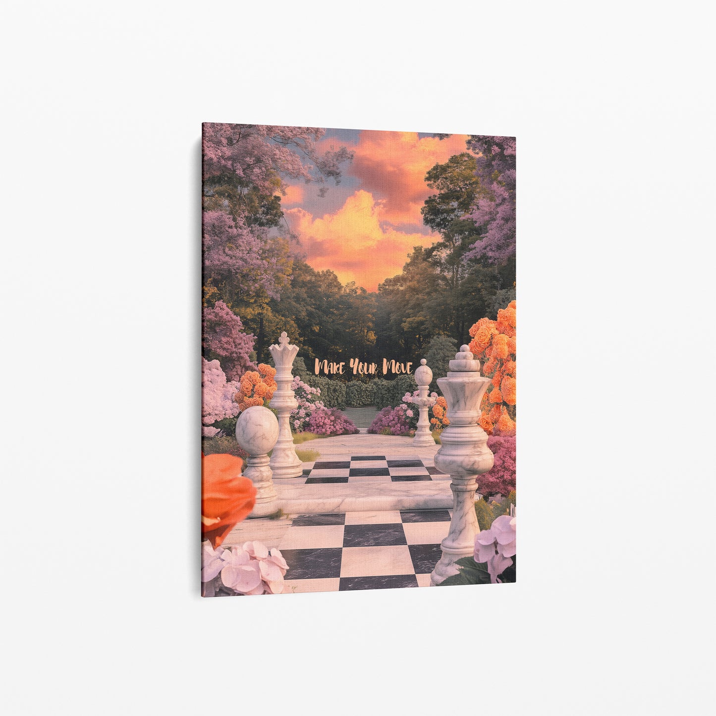 "Make Your Move" Motivationsposter Strategie