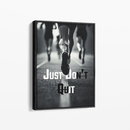 Motivations-Bundle: Leinwand im Schattenfugenrahmen inkl. Aufhängeset
