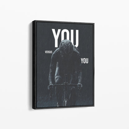 Motivations-Bundle: Leinwand im Schattenfugenrahmen inkl. Aufhängeset