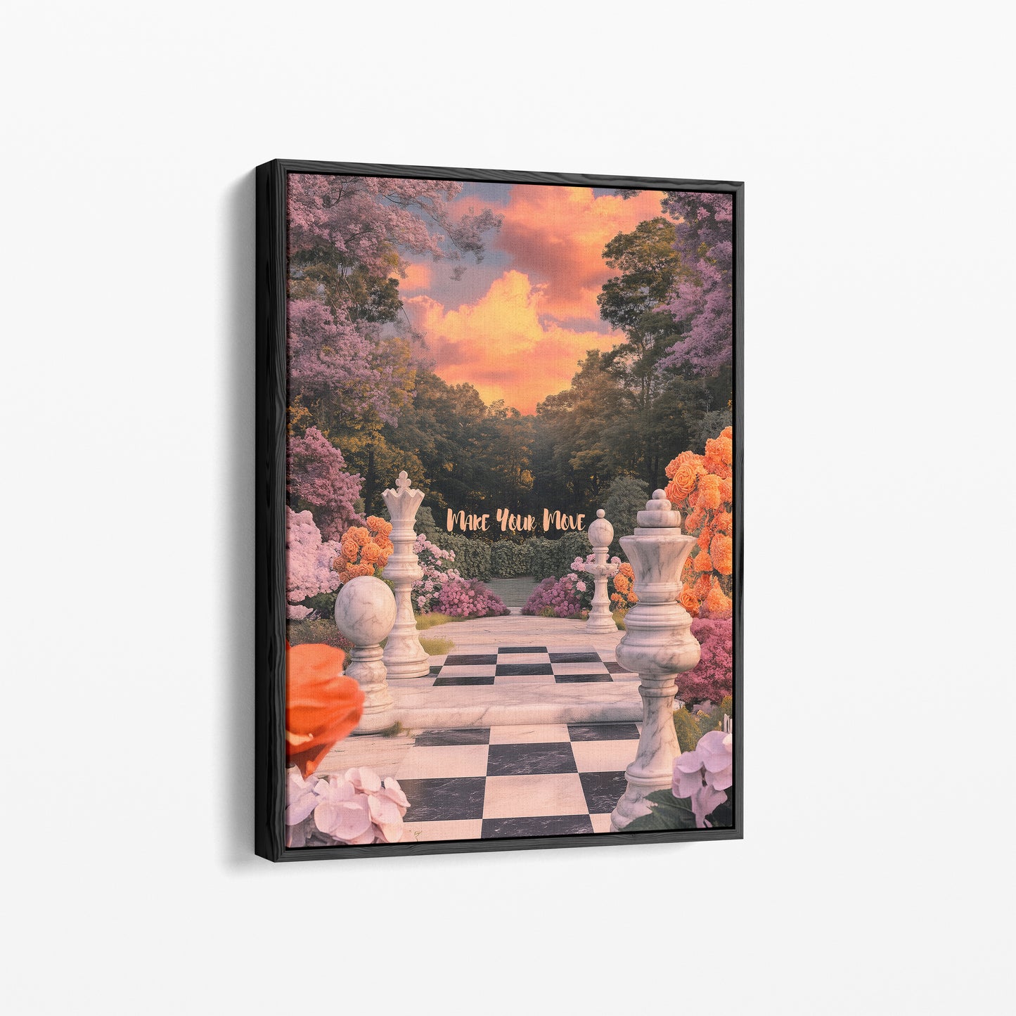 "Make Your Move" Motivationsposter Strategie