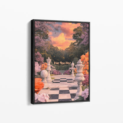 "Make Your Move" Motivationsposter Strategie