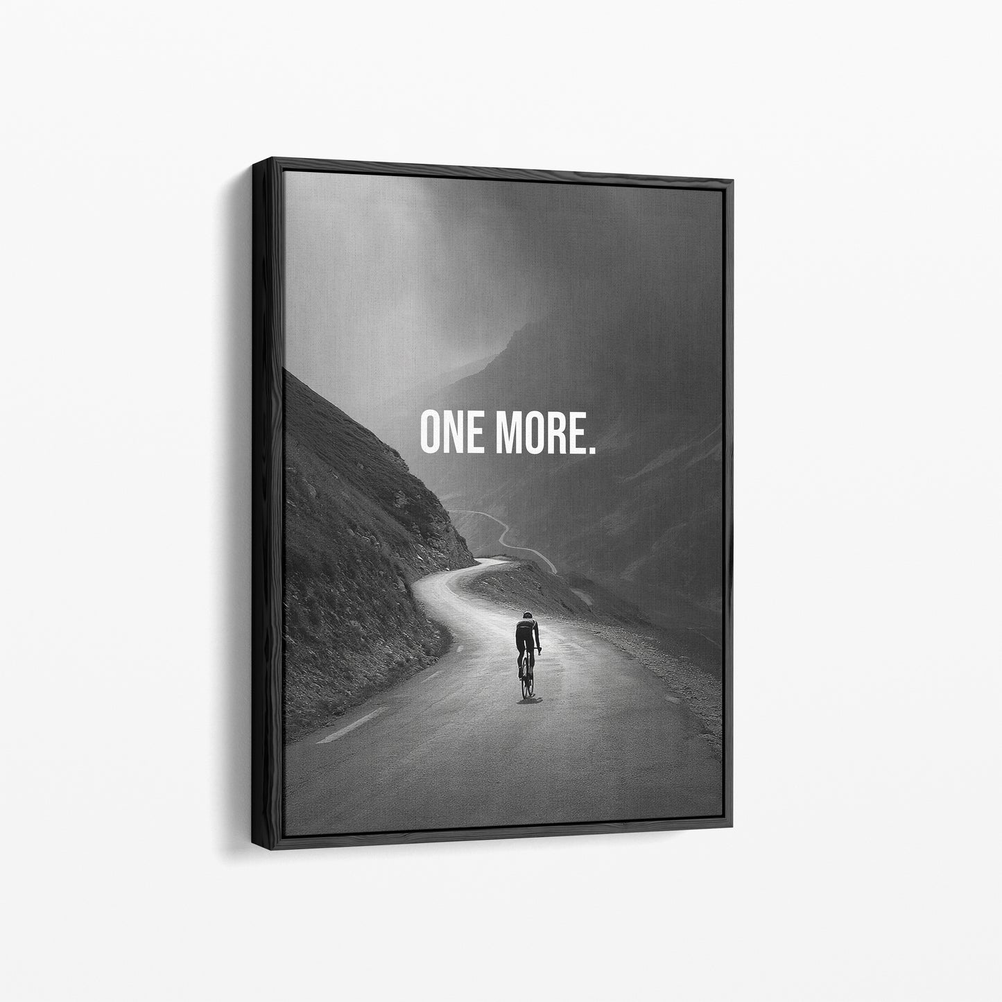 „One More x Endure“ – Rennrad Poster & Motivationsposter für Radsportler
