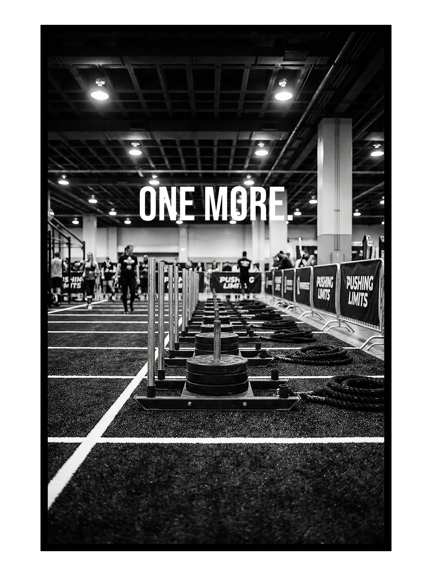ONE MORE. – Functional Fitness Poster