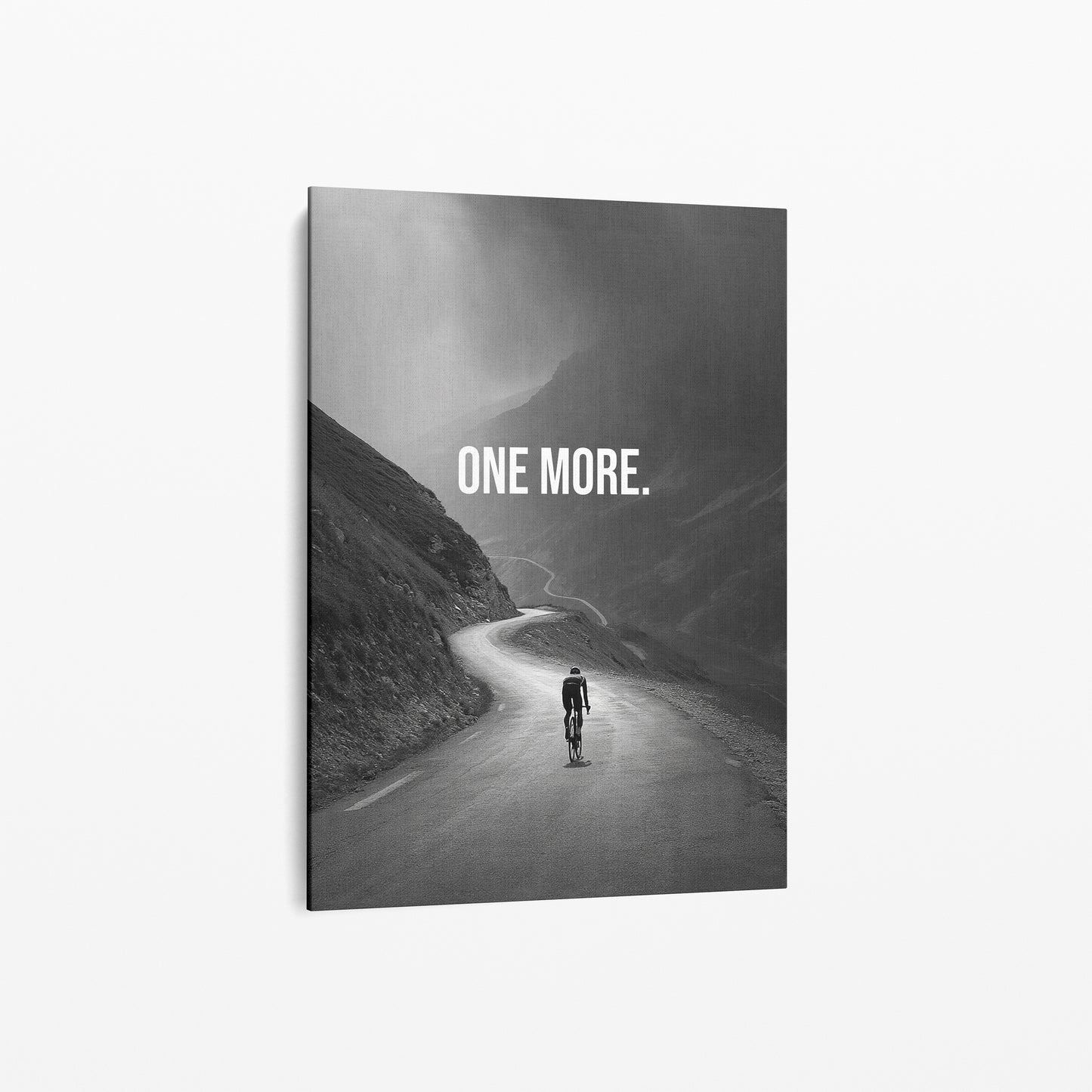 rennrad zitate One More x Endure“ Rennrad Poster