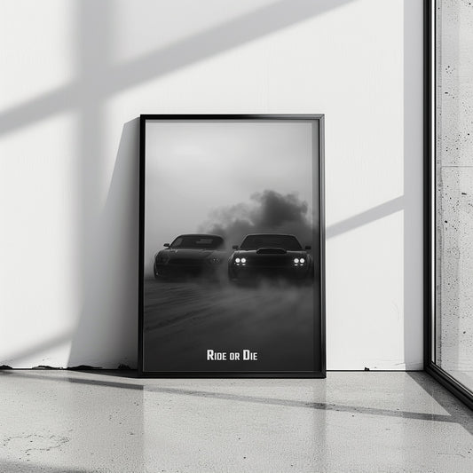 "Ride or Die" Lifestyle Poster