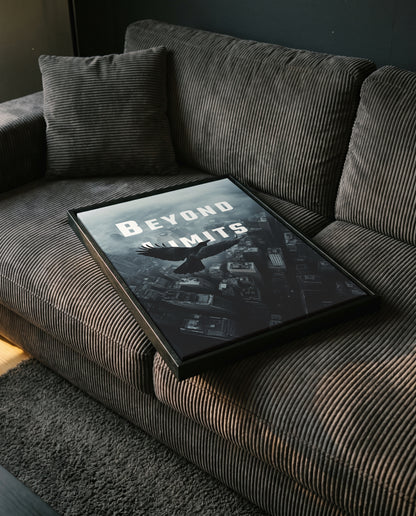 "Beyond Limits" Motivationsposter Lifestyle