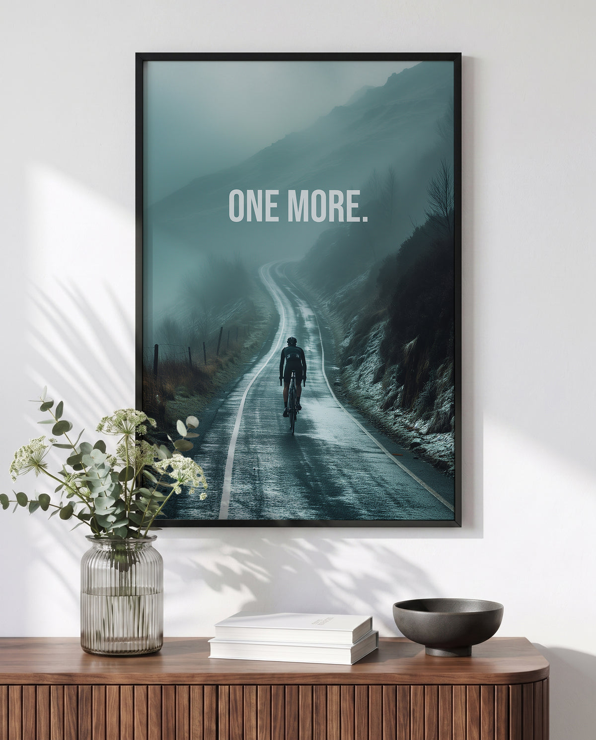 One More. – Rennrad Motivationsposter | canvArt studios