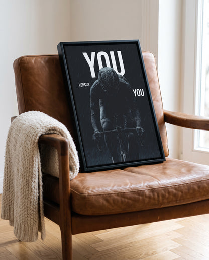 You vs You – das Mindset-Wandbild für dein Training | canvArt