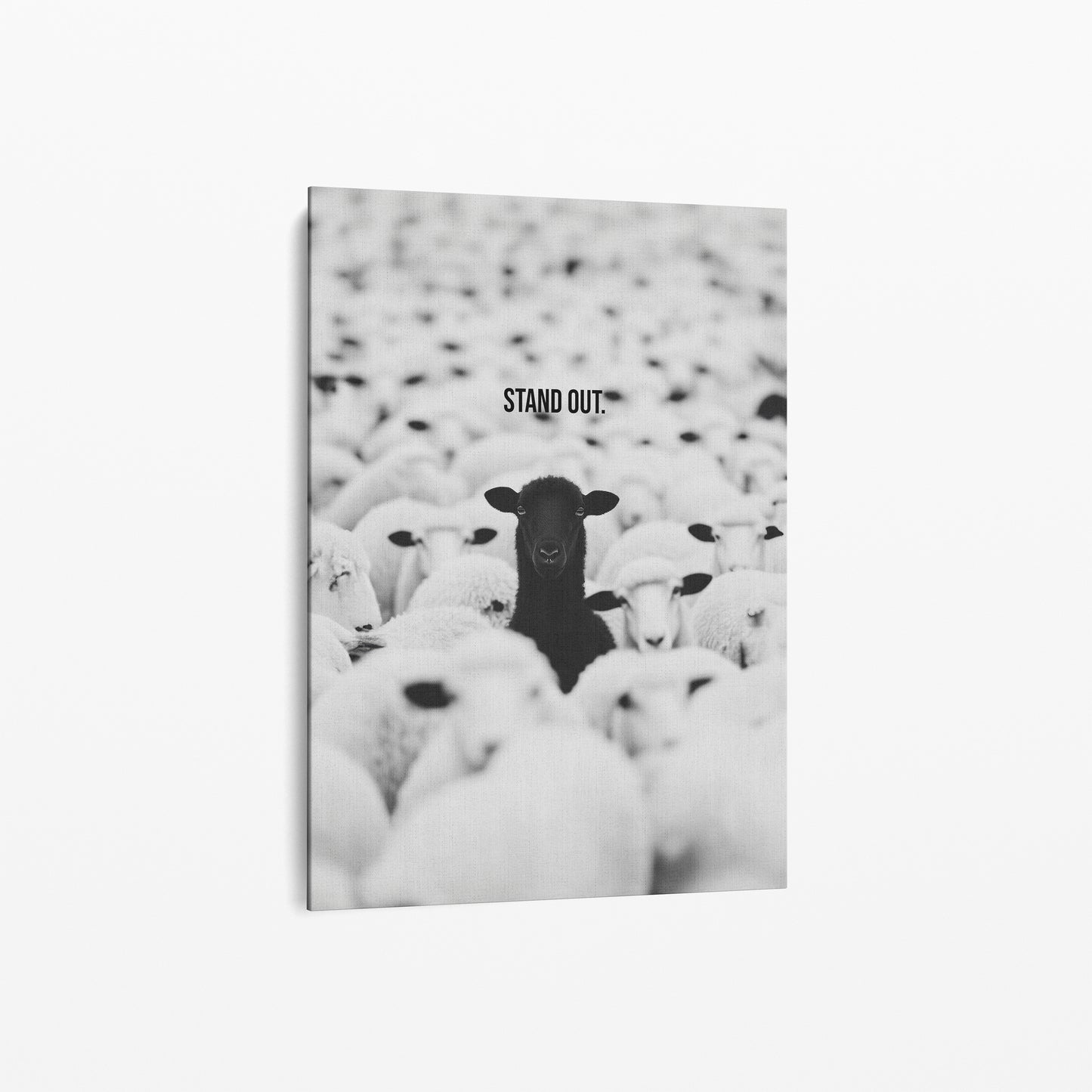 "Stand Out" Motivationsposter