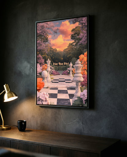 "Make Your Move" Motivationsposter Strategie