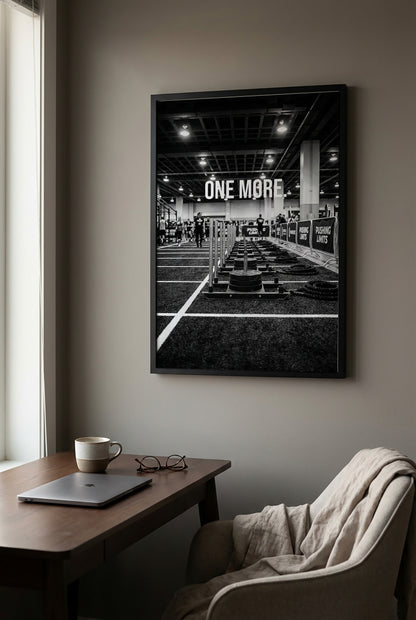 ONE MORE. – Functional Fitness Poster
