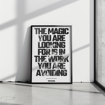 "Time is now."