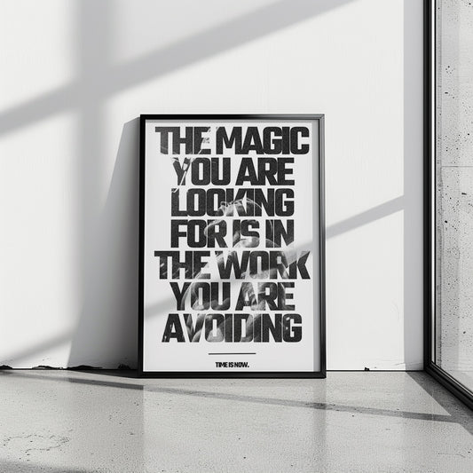 "Time is now."